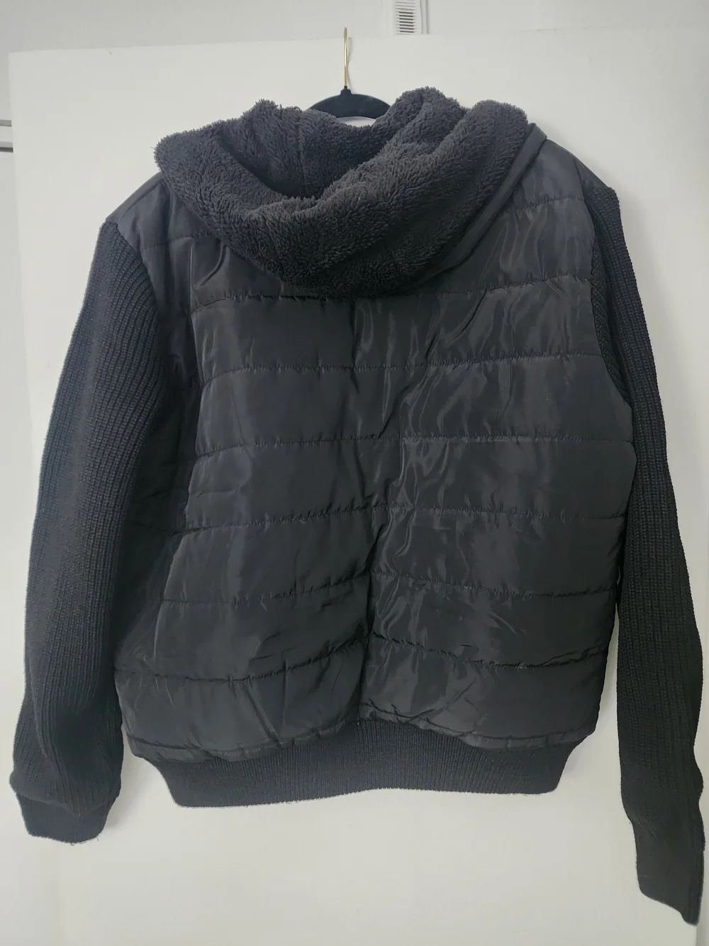 stone falcon black hooded